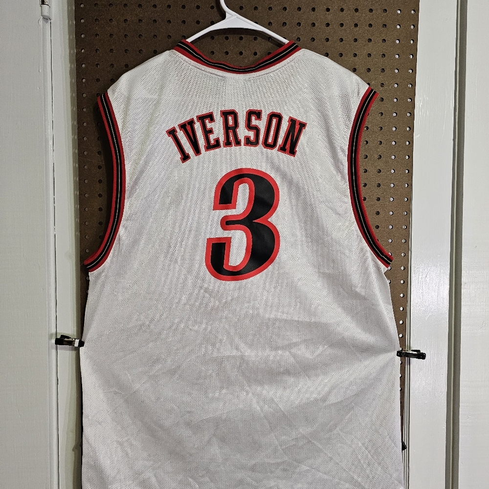 (EUC)Vintage Reebok Allen Iverson 76ers Jersey - Picture 5 of 12